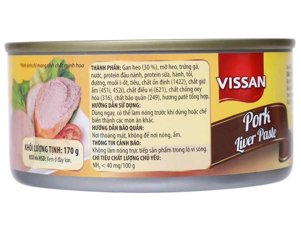 Pate gan Vissan 170g